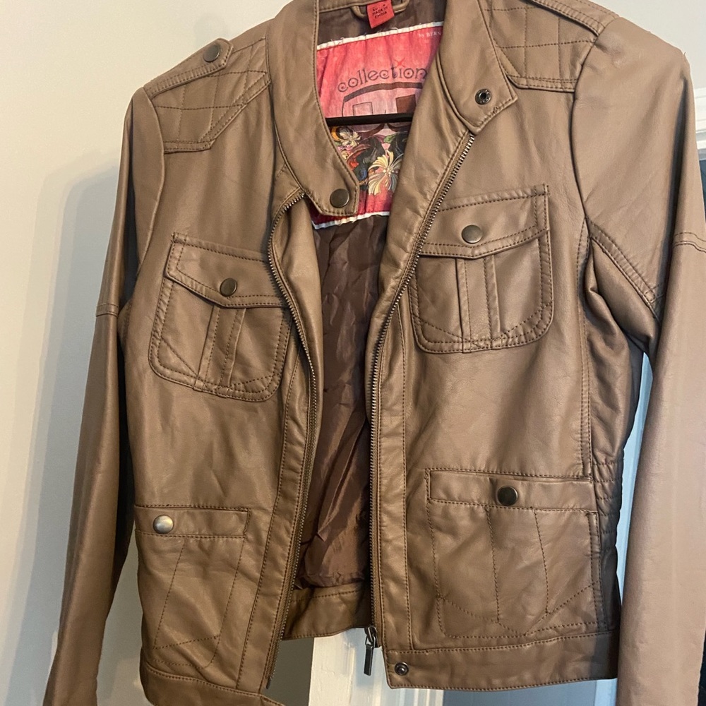 Leather jacket